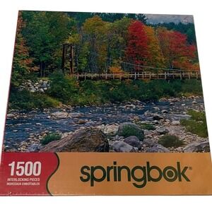 Springbok Colorful Crossing Jigsaw Puzzle‎ 1500 Pieces Interlocking NEW Sealed